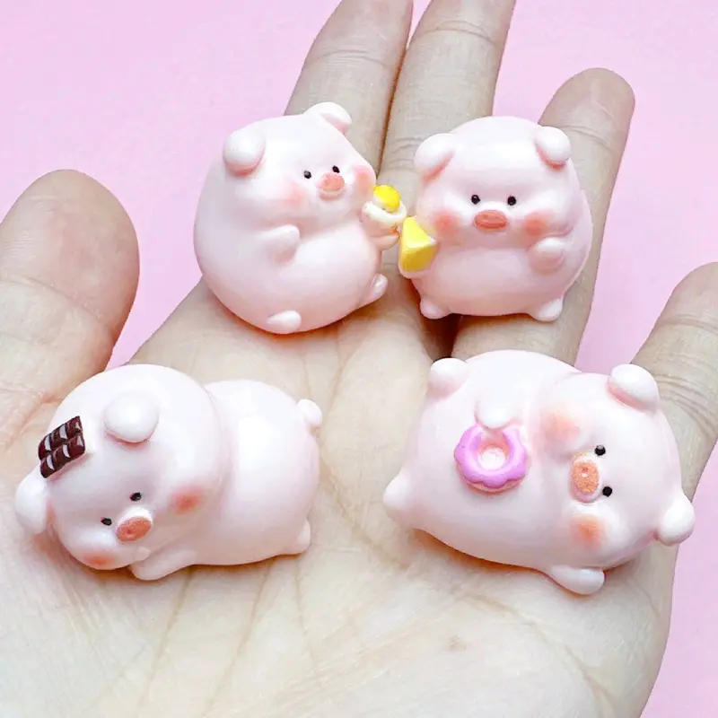Đồ trang trí con heo mini, heo hoạt hình. Decor Decor Phòng 0