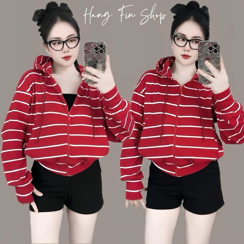 BST Áo Khoác sọc, 6 túi, chất mát, áo khoác đi nắng, by HFshop 0