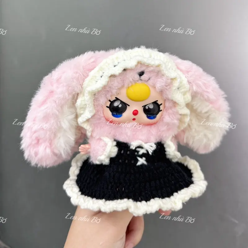 Set đầm hầu gái cute  cho BB3 ( khách làm cho ver nào ib shop nha )