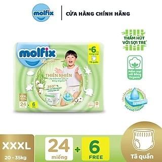 Product Introduction of Bỉm/Tã Mofix Thiên Nhiên Ultra Dán/Quần Gói Lớn Siêu Cộng Miếng S84/M84/L76/XL70/XXL64 Cho Bé 14