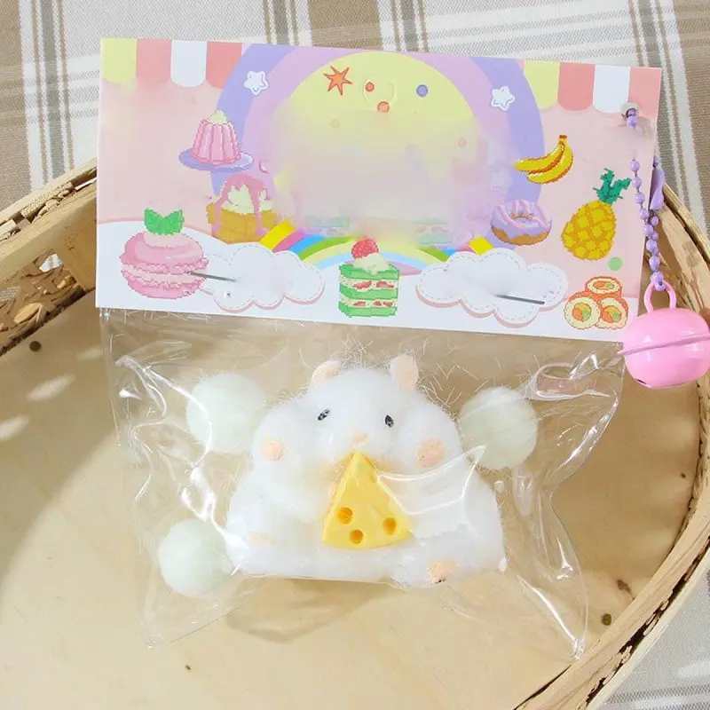 2 pcs Cat Paw Stress Relief taba Toy Donut Fun Mainan Pencet Anti stress pencet anak  Sejumput terbaru rebound lambat cakar kucing mewah  pasangan gadis-gadis berbondong-bondong silikon model yang diperbesar mainan dekompresi gantungan kunci 2