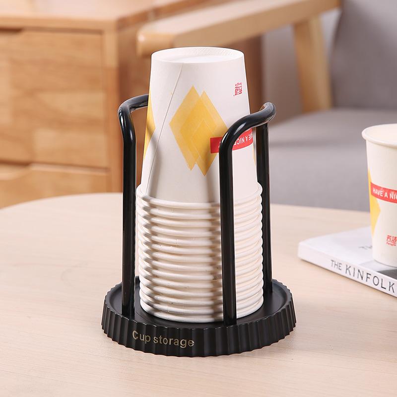 Product Introduction of Disposable Cup Storage Holder Rack Shelf Water Tea Cups Dispenser Mug Display Stand Organizer Supplies Home Organization 4