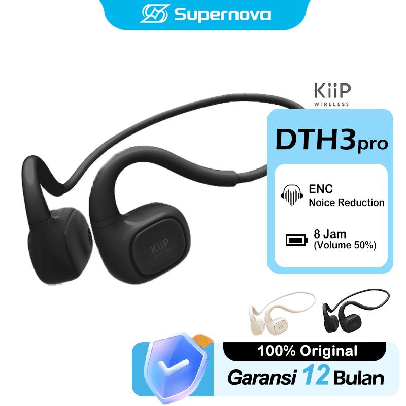 KiiP Wireless DTH3 Pro TWS Bluetooth Headset Earhook Headphone Earphone Over Ear OWS Open Ear Wireless   Handsfree Earphone 1
