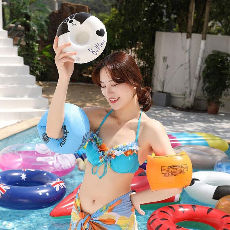 Product Introduction of 2Pcs Pool Armbands Safety Training Swim Pool Floating Child inflatable Pool Float Inflatable Floats Hand Arm Bands Ring Float Armbands Swimming Arm Ring 11