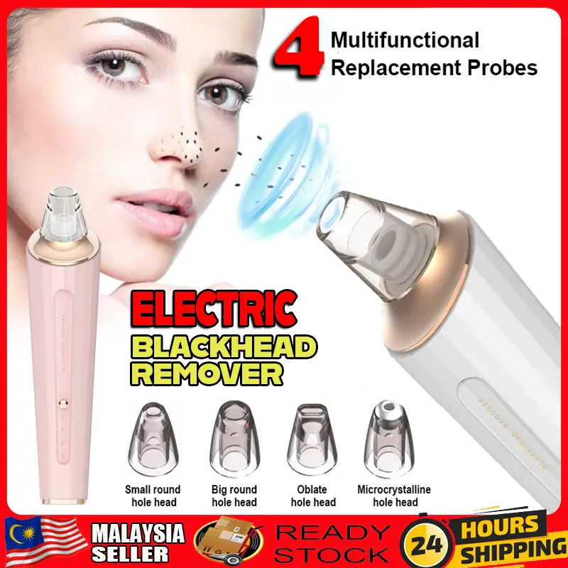 Blackhead Remover With 3 Gear Suction Adjustable Facial Skin Cleanser Acne Remover