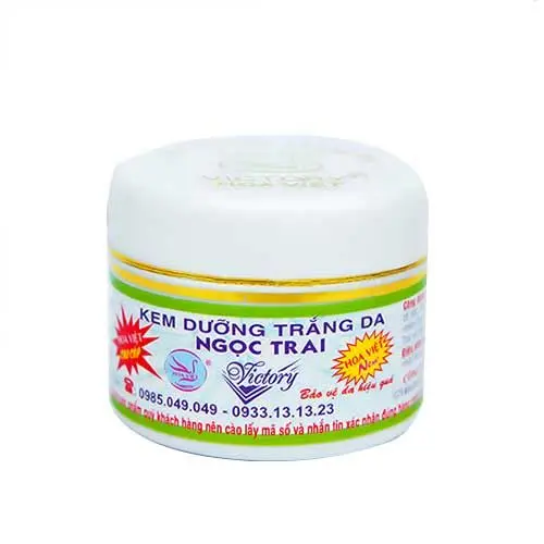 kem Trắng Da Ngọc Trai Hoa Việt Victory xịn Làm Đẹp Da Dưỡng Ẩm Da Skincare Chăm Sóc Da Kem Face 2