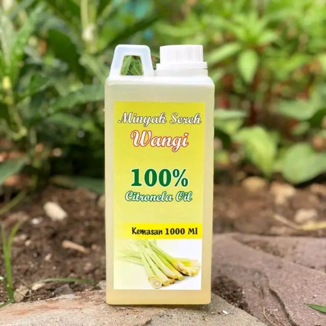 minyak sereh wangi murni ukuran 1 liter                              . 0