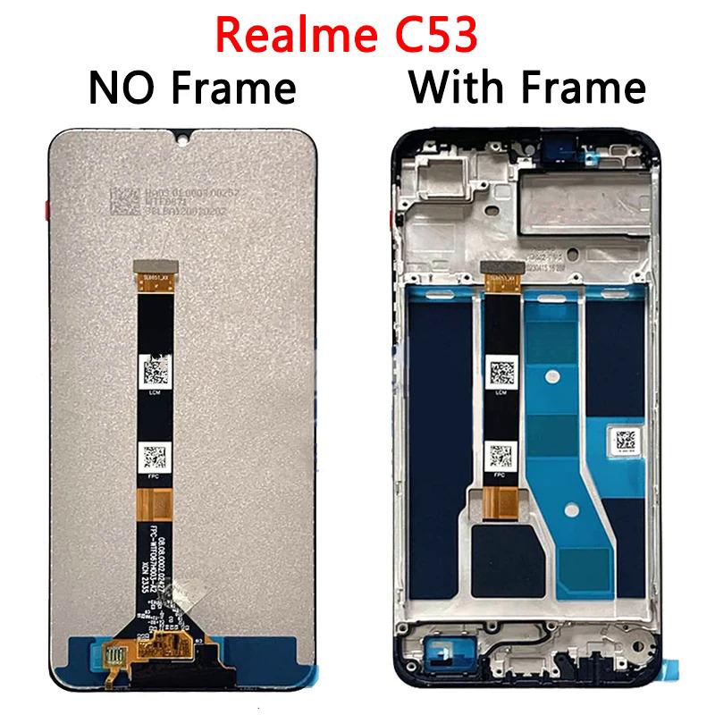 Product Introduction of 6.74 "AAA Quality For Oppo Realme Narzo N53 RMX3761 LCD Display Touch Screen Assembly Digitizer For Realme C53 RMX3760 Display 12
