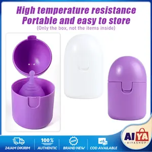 Tempat Sterilisasi Menstrual Cup Tempat Penyimpanan Wadah Menstrual Cup Case