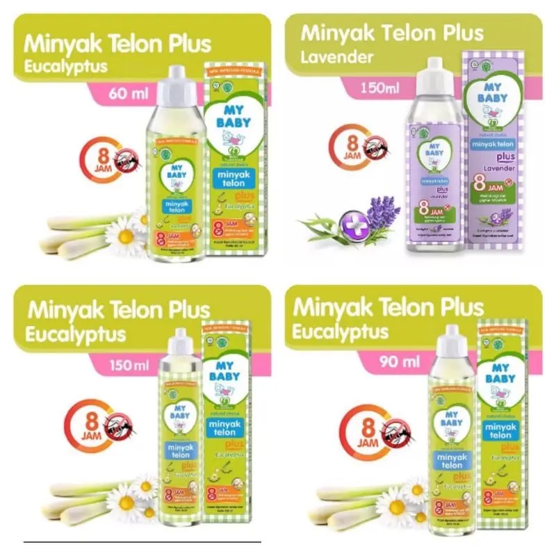 Minyak telon my baby eucalyptus / lavender 0