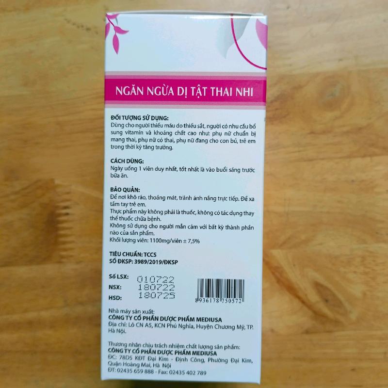 Pronatal DHA ( Bổ sung sắ.t) 1