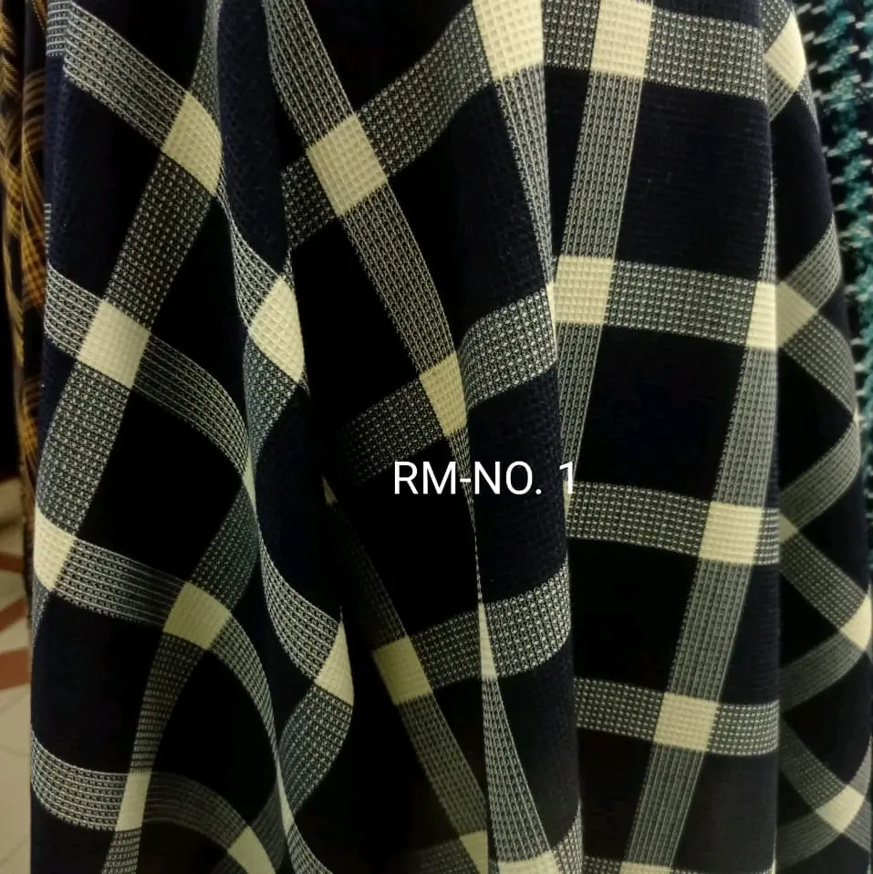 KAIN /BAHAN SEMI WOLL /KAIN TWEED BLEZER KOTAK