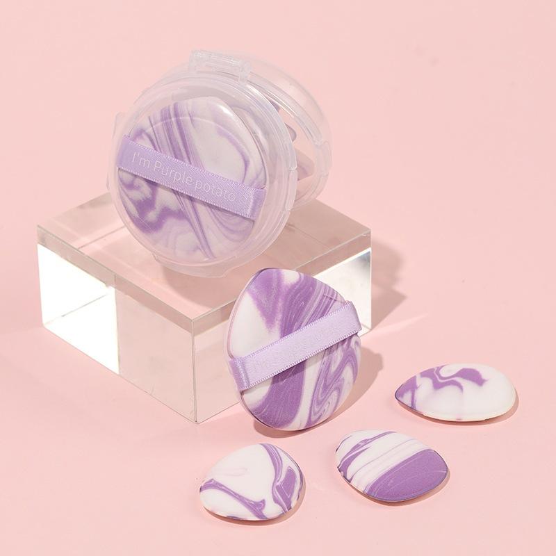 Set 4 mút trang điểm màu loang mềm mịn dành cho makeup cá nhân chuyên nghiệp - Hity Beauty Cosmetic Mỹ Phẩm 4