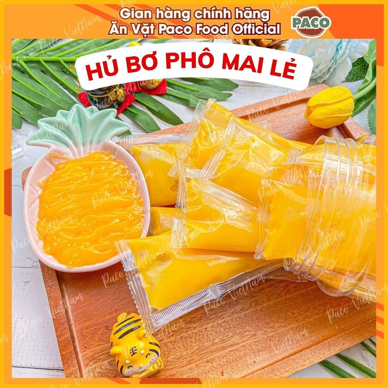  bơ phô mai Paco Food lẻ 1 hủ 300g 400g 500g ngon béo ăn cùng bánh tráng bơ dùng để ăn vặt ăn kèm cùng bánh tráng 