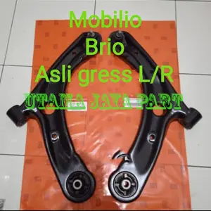 lower arm sayap bawah depan mobilio brio kiri kanan 1set asli