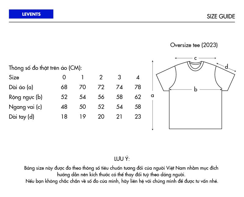 Product Introduction of Áo Thun I Love Levents Oversize Tee 0