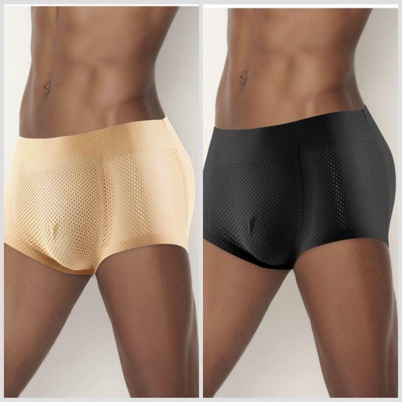  Quần Lót Boxer Nam Nâng Mông Độn Mông Nâng Mông Đồ Lót Nam Tăng Cường Mông 