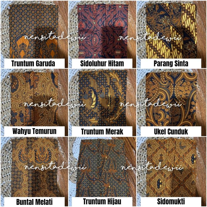 Jarik Lembaran / Jarik Utuh (Motif Lengkap) 2