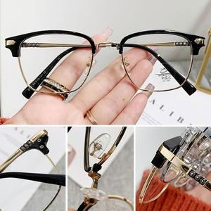 Kính Cận Thị Đổi Màu, Unisex, Thiết Kế Bán Tròng Cổ Điển, Chặn Ánh Sáng Xanh, Bảo Vệ UV400, Kính Râm Ngoài Trời Sành Điệu, Hàng Mới Về