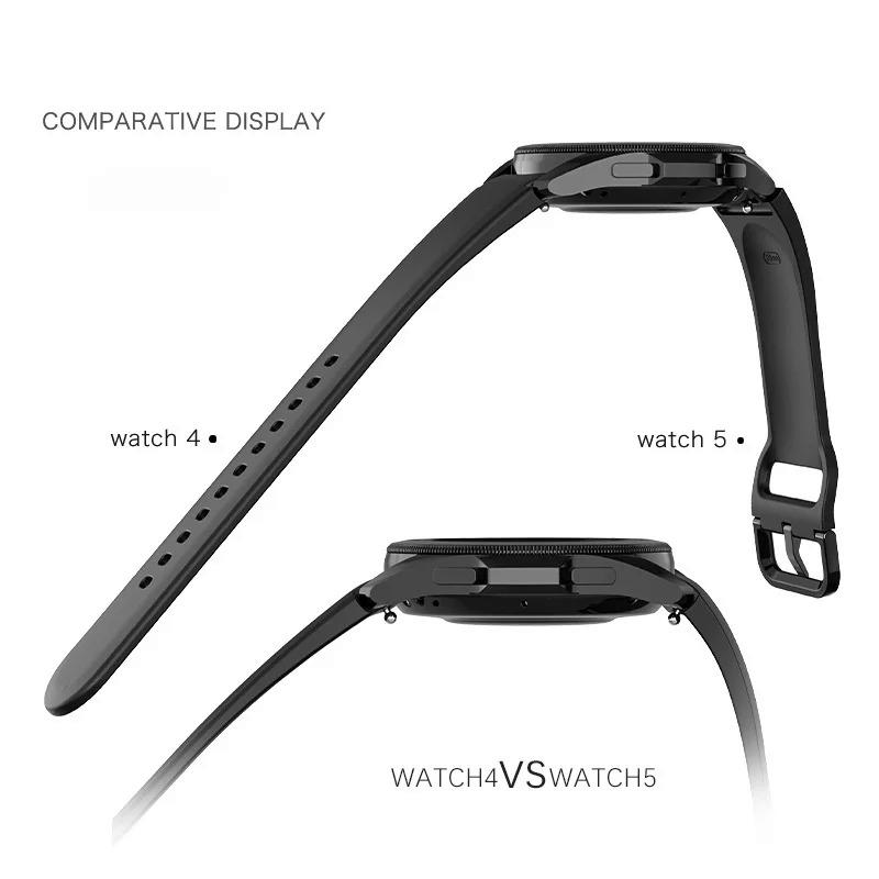 Product Introduction of Popular Magnetic silicone straps for Samsung Galaxy Watch 6 Classic 43mm 47mm silicone watch band for 5 pro 45mm watch 4 14