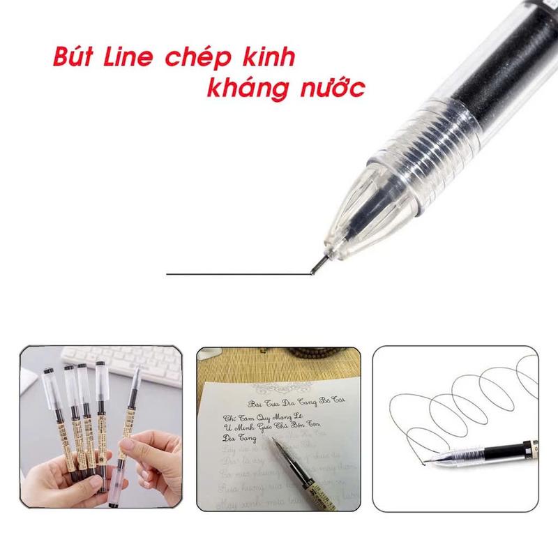 Bút line kháng nước cao cấp, viết cực thích, ngòi 0.35mm - Minh An