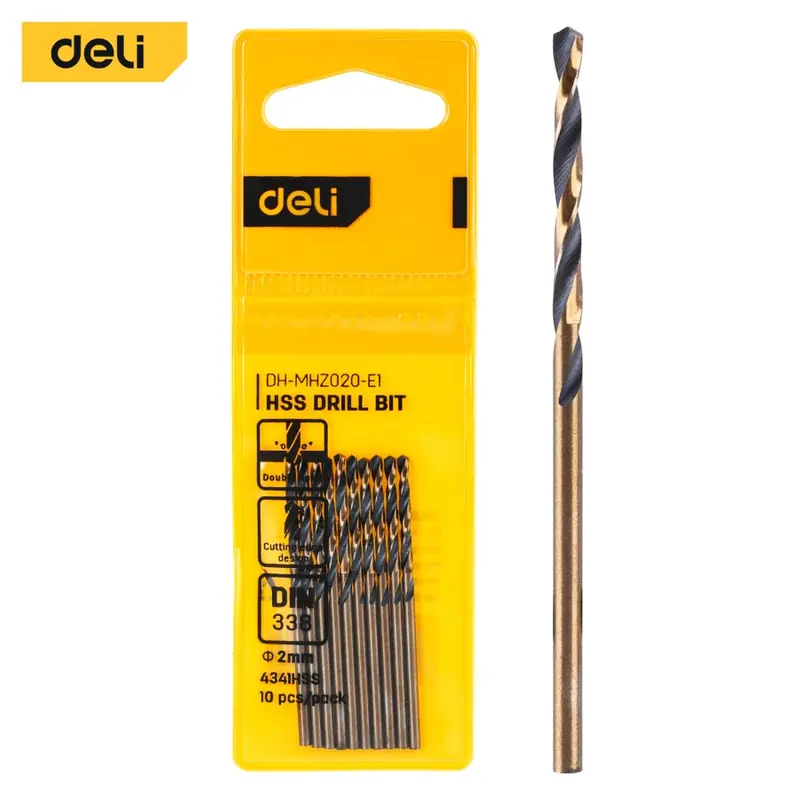 Deli Mata Bor Besi HSS 2 - 3.5MM / HSS Drill Bit EDH-MHZ0XX 3