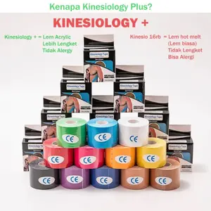 Kinesiology Tape 5Cm X 5M Original Kinesio Tape Sport Therapy Kinesio