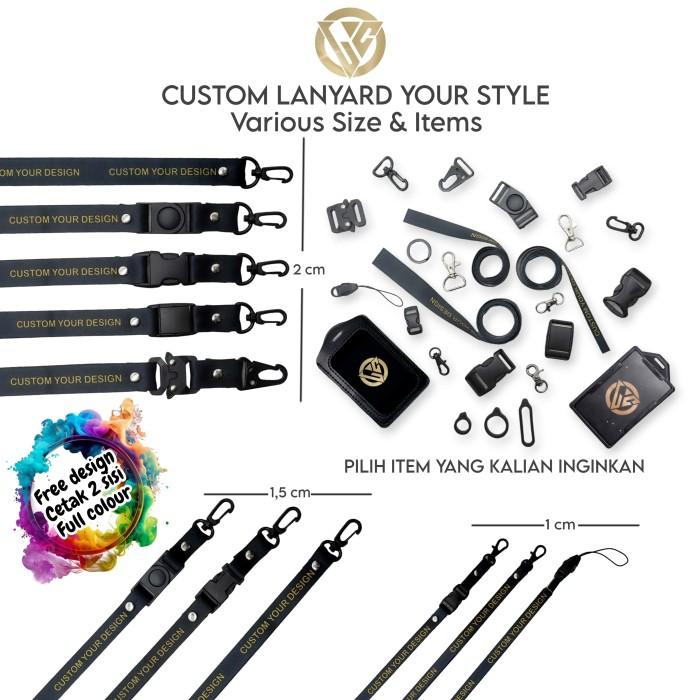 Discount Lanyard Craft Zodiak Series Gold V2 Free Holder Oring Gantung Hp Original 4