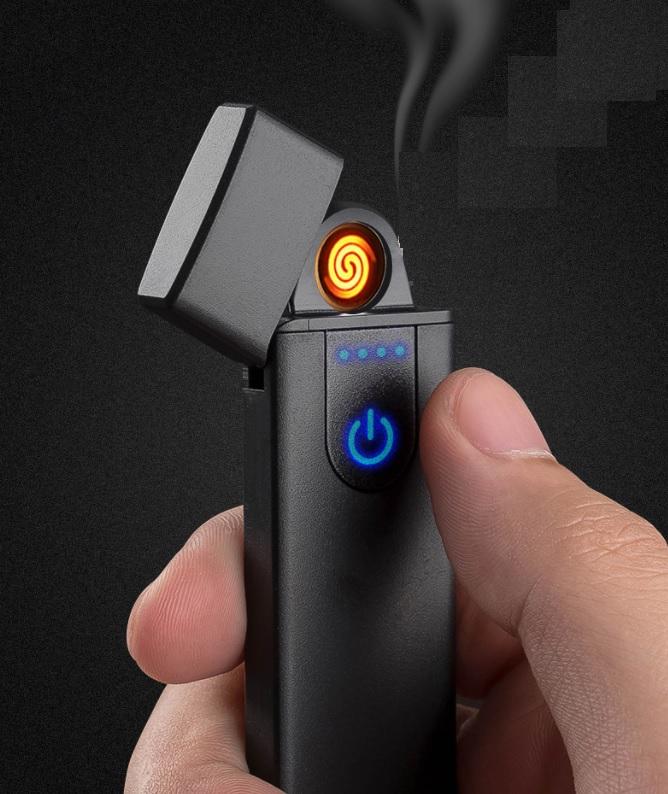 Bật lửa điện sạc pin cảm ứng, mã BLD0011a