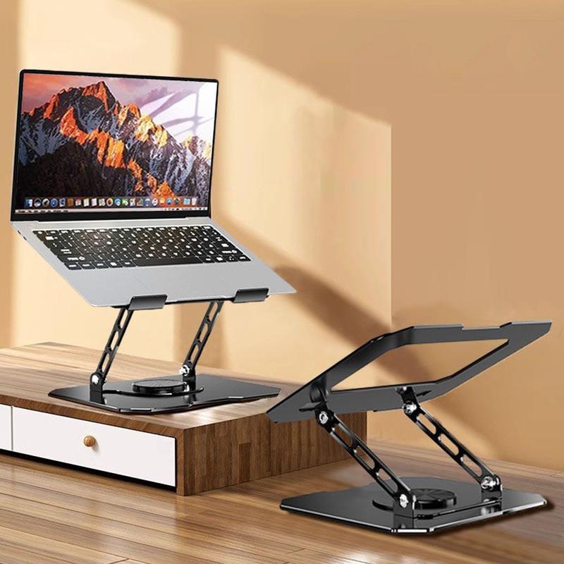 Chân đế Laptop, xoay 360 độ chất liệu Kim loại, đa chức năng nâng gấp đứng điêu chỉnh độ cao