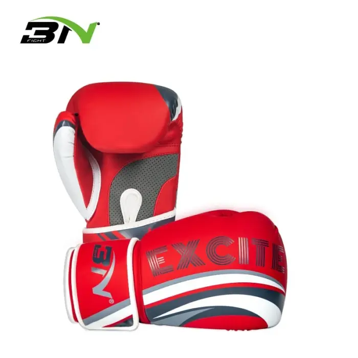 Sarung Tinju Boxing Gloves Muay Thai Kickboxing BN Original 10 12 Oz - Putih, 10 2