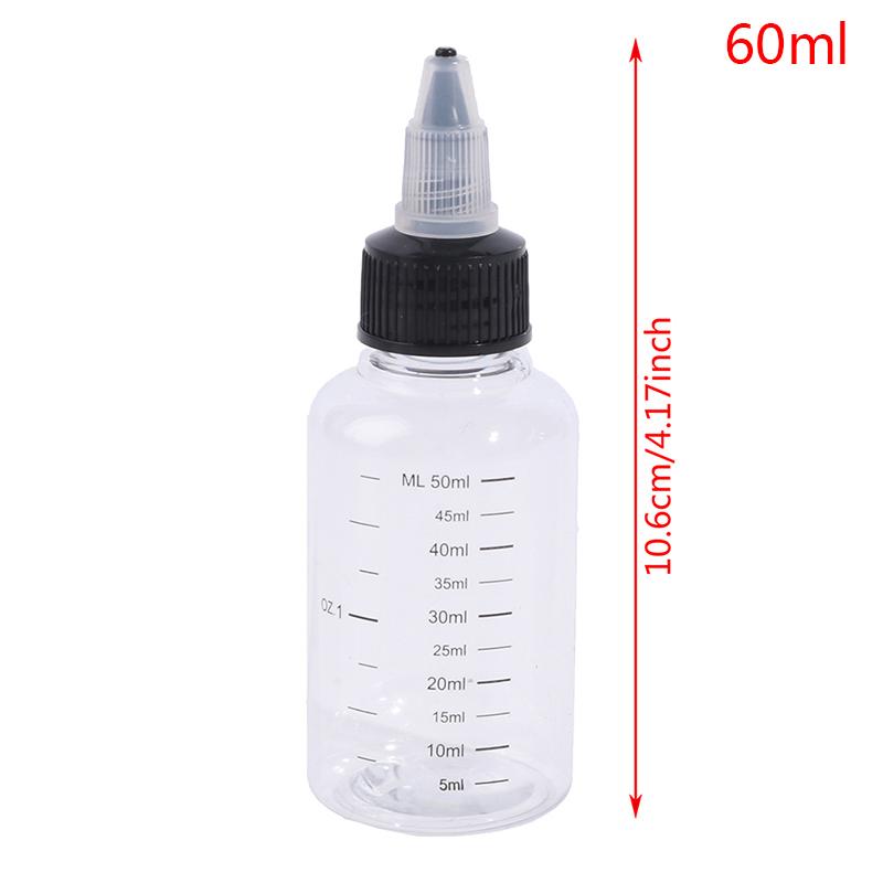 Product Introduction of 30ml-250ml Plastic PET Liquid Capacity Dropper Bottles Pigment Ink Containers Transparent Organiser 26