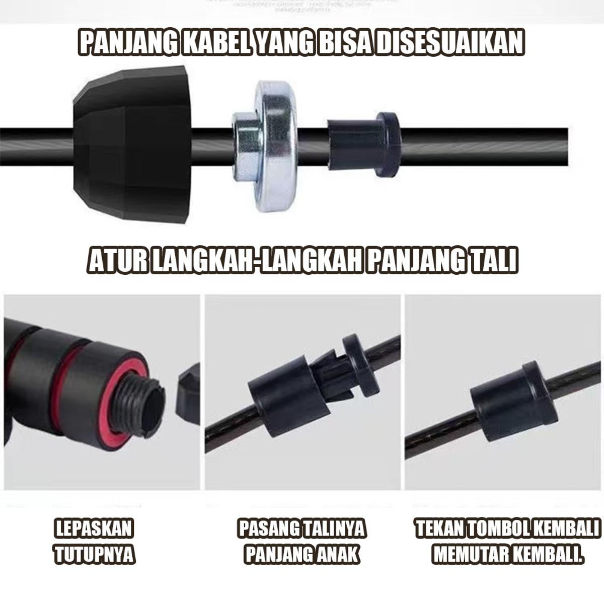 Kawat Latihan Spring Steel Crossfit Dengan Matras Anti Slip 5cm x 30cm, Tang Ergonomis 15cm, Ideal untuk Kardio, Gym, dan Pelatihan Fungsional – Pita Tangkap Kardio tingkat Tinggi 2m Kawat Latihan Spring Steel Crossfit Dengan Matras Anti Slip 5cm x 30cm, Tang Ergonomis 15cm, Ideal untuk Kardio, Gym, dan Pelatihan Fungsional – Pita Tangkap Kardio tingkat Tinggi 2m