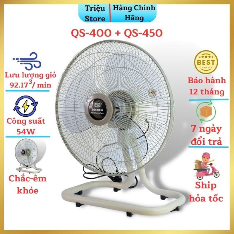 Quạt sàn chân quỳ ĐIỆN CƠ 91 Qs400 và Qs450 sải cánh 40cm và sải cánh 45cm, bảo hành 12 tháng QuạT Fan