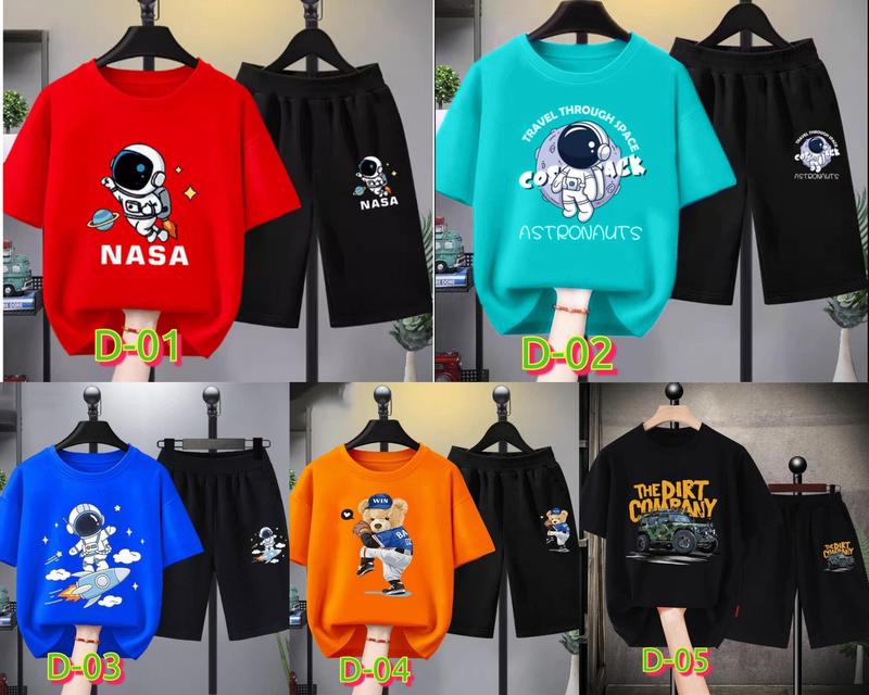 Combo 5 Bộ Cho Bé Trai in Hình 5D (MÃ D) đủ sezi 10-55kg.