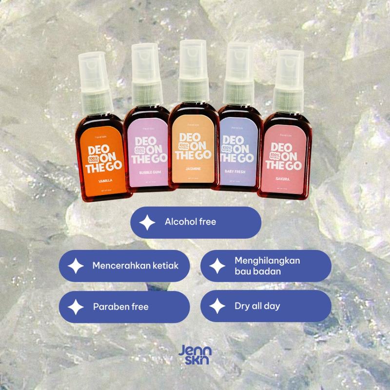 JENNSKIN NATURALS Deo On The Go (Deodorant Travel Size) Wangi Deodoran Tawas 6