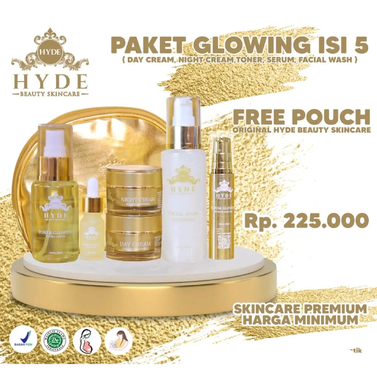 HYDE SKINCARE || PAKET LENGKAP SERUM SAKURA