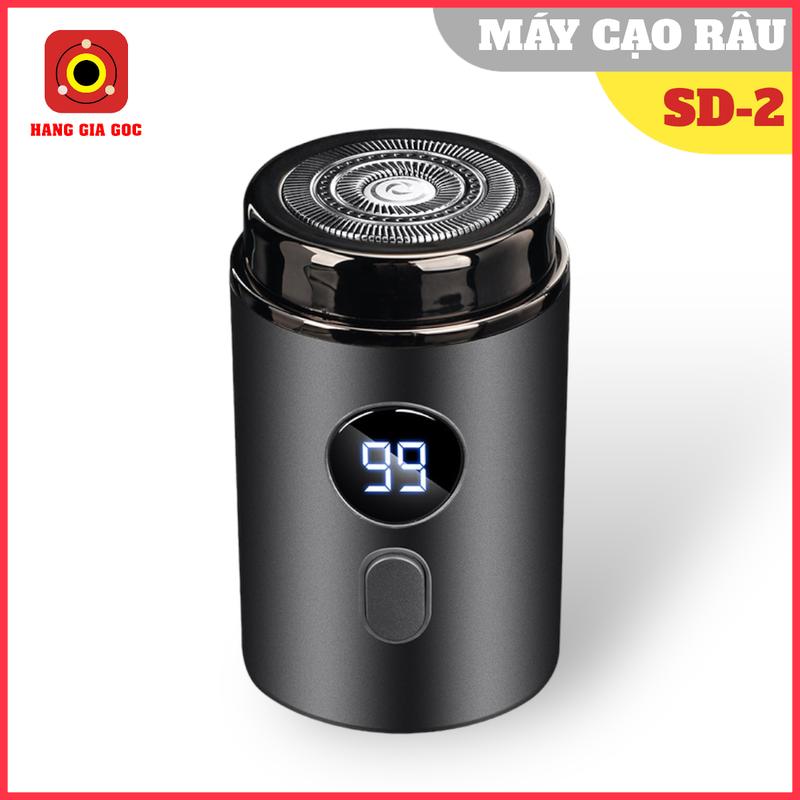 Máy cạo râu mini cầm tay SD-2, phiên bản mới cao cấp cho nam, chống nước, động cơ mạnh mẽ - Hàng nhập khẩu