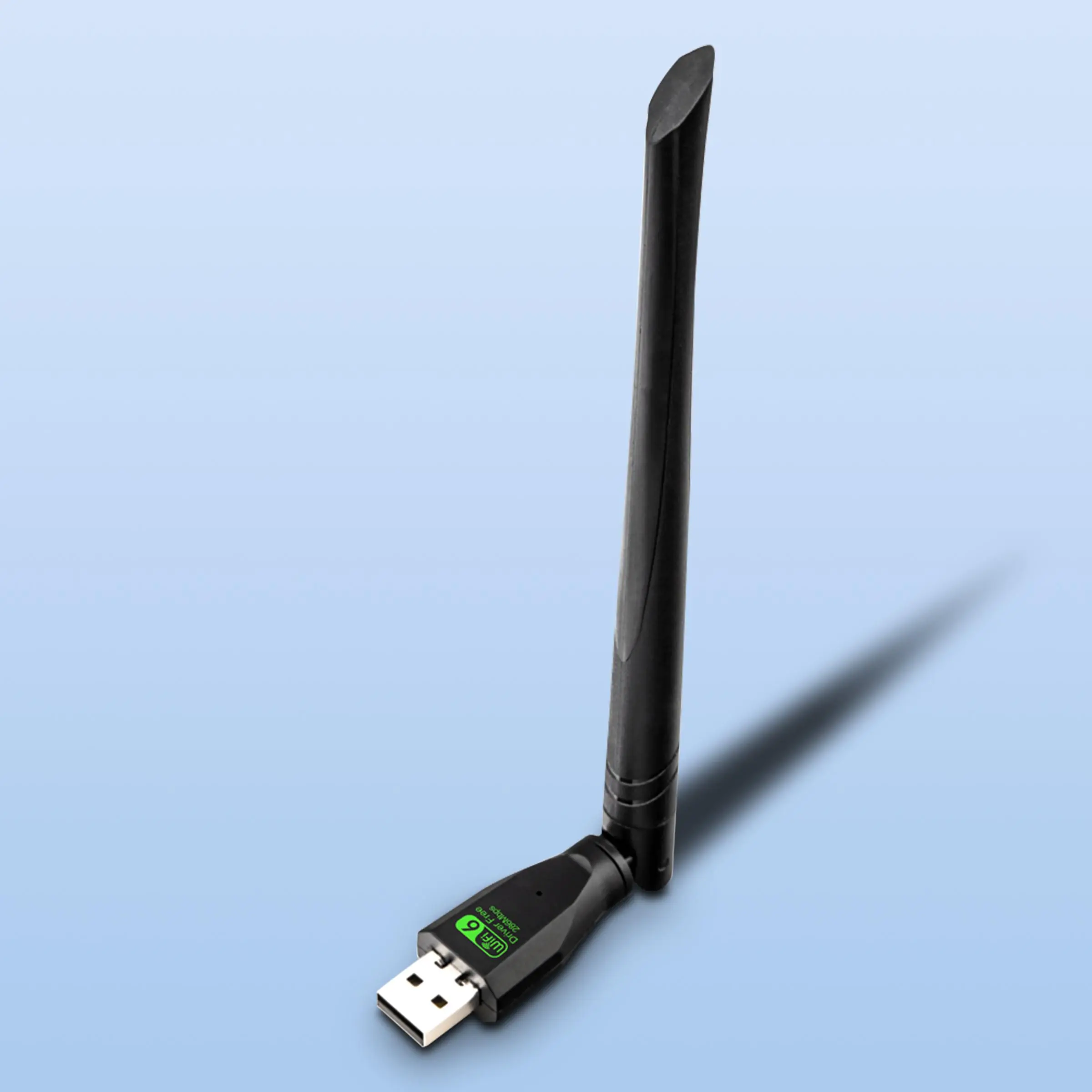 FENVI Wireless Network Card, 2.4G 802.11AX Single Frequency High-Gain Antenna Wireless Network Adapter, Network Connection for Office & Game
