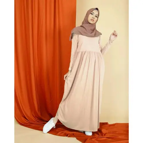 Dress Wanita Muslim Dauky Gamis Inner Dress Laudya 2