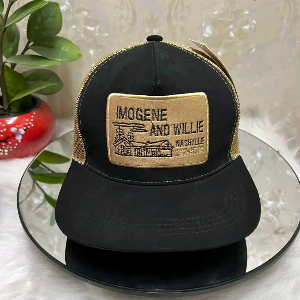 (Mua 1 Tặng 1 Qùa) Mũ snapback cho nam lưỡi bằng vải da lộn phối lưới logo IMO-HAT CAP