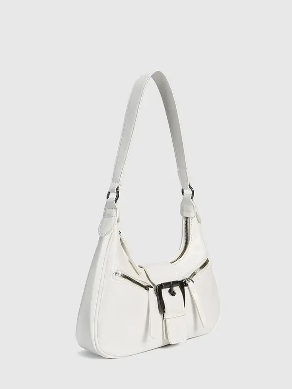 Women's Trendy Vintage Shoulder Bag, Fashionable Pu Leather Shoulder Bag for Work & Daily Used, Y2k Style Underarm Bag, Casual Trendy Versatile High-quality Daily Commuting Bag 6