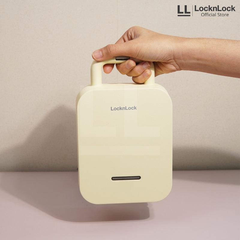 Product Introduction of LocknLock Waffle & Sandwich Maker - EJB412 0