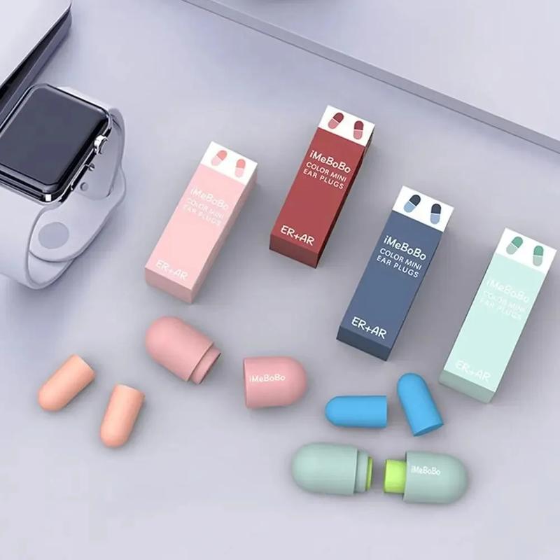 Product Introduction of Capsule Ear Plugs Soundproof Earplugs Earplugs For Sleep Special Mute Soft Slow Rebound Anti-Noise Protection Ear Plug 22