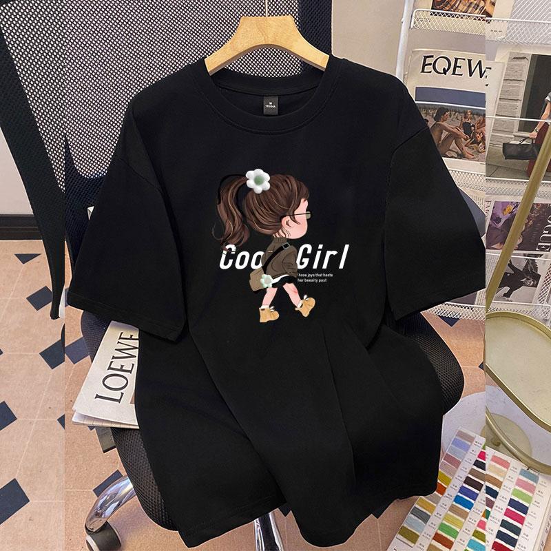 Áo thun nữ tay ngắn màu trắng mùa hè 2025 kiểu dáng mới hot, dáng rộng, ôm vừa vặn, thiết kế áo hở vai