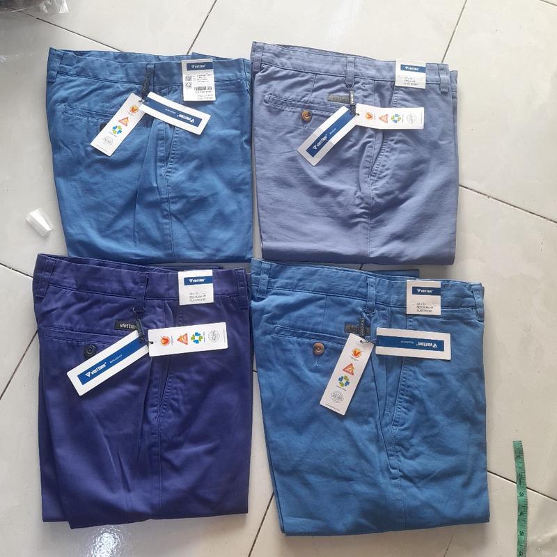 Product Introduction of Quần kaki dài việt Tiến fom regular và regular fit  chất liệu cotton và sợi tổng hợp  lẻ size nhiều màu 9