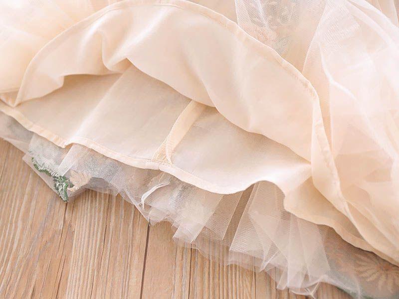 Product Introduction of Váy Dài Tay Cho Bé Gái, Quần Áo Mùa Thu, Phong Cách Hàn Quốc, Thêu Hoa, Váy Công Chúa, Tay Phồng, Phong Cách Cung Điện, Phong Cách Phương Tây, Thích Hợp Cho Bé Gái, Năm 2025, Tổng Giá Hơn 1.000 HTK 20