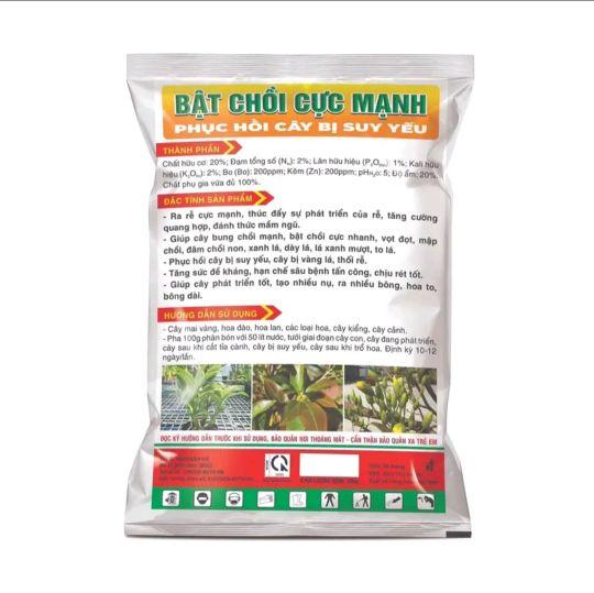 Product Introduction of Phân bón Bật chồi cực mạnh - phục hồi cây bị suy yếu sau tết gói 100gr 6