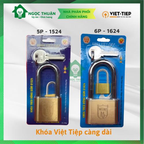 Chính Hãng Ổ Khóa càng dài Việt Tiệp khoá cửa 5P 01524 và 6P 01624 ổ khóa o khoa chup okhoachong trom ổkhoa chong