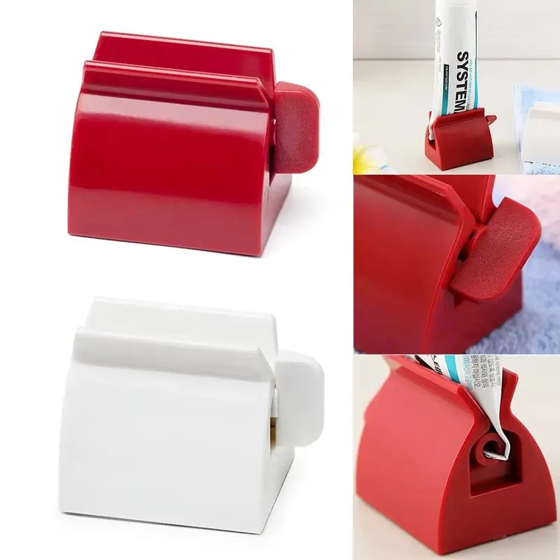 2 Sizes Rolg Tube Squeezer Dispenser Toothpaste Seat Holder Stand Roller Bathroom Set Accessories High Quality